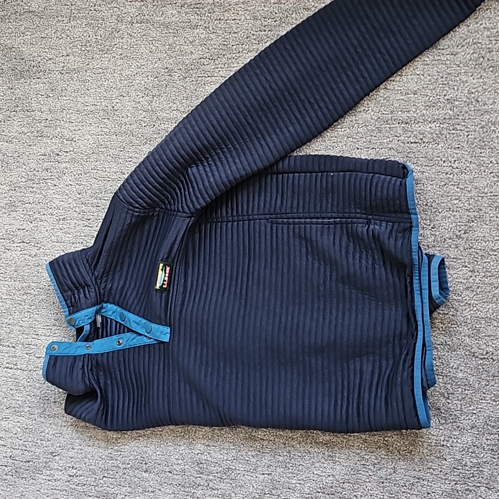 LL Bean blue pullover